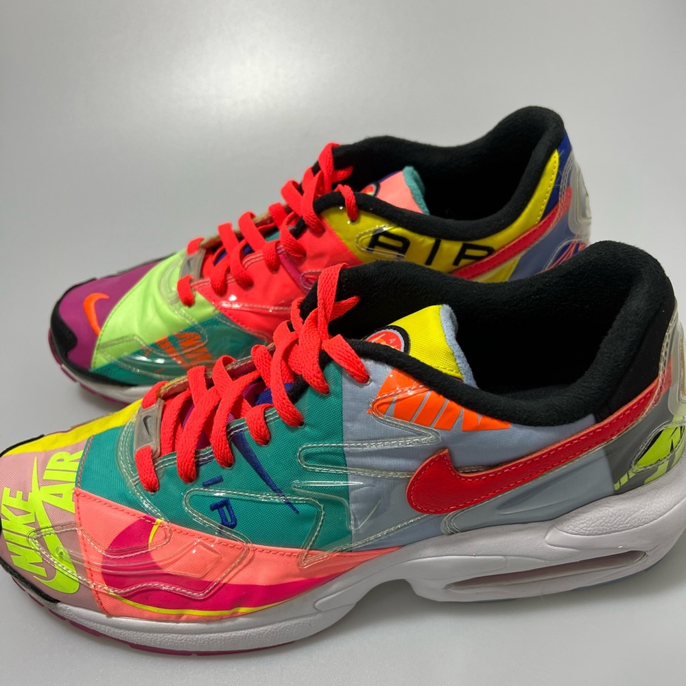 Nike Air Max 2 Light QS, BV7406-001, Black/Bright Crimson, Men’s Size 12